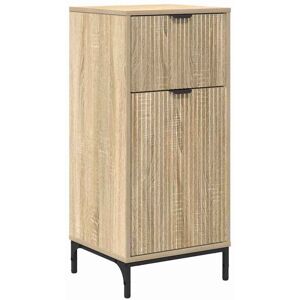 Bathroom Cabinet Sonoma oak 39.5 x 36 x 88 cm Engineered wood vidaXL Bathroom Cabinet Sonoma oak 39.5 x 36 x 88 cm Engineered wood vidaXL