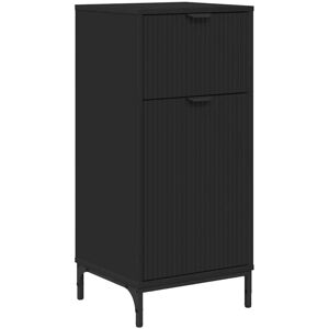 Bathroom Cabinet Black 39.5 x 36 x 88 cm Engineered wood vidaXL Bathroom Cabinet Black 39.5 x 36 x 88 cm Engineered wood vidaXL