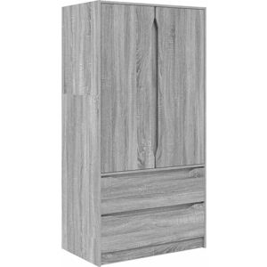 Bathroom Cabinet Grey Sonoma 79.5 x 49 x 156 cm Engineered Wood vidaXL Bathroom Cabinet Grey Sonoma 79.5 x 49 x 156 cm Engineered Wood vidaXL