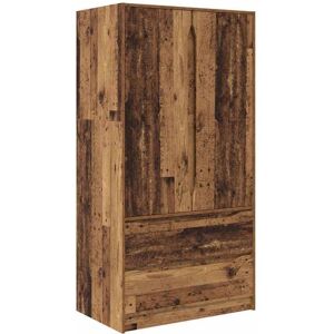 Bathroom Cabinet Old Wood 79.5 x 49 x 156 cm Engineered Wood vidaXL Bathroom Cabinet Old Wood 79.5 x 49 x 156 cm Engineered Wood vidaXL