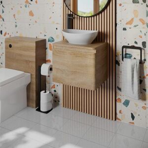 Regis Bathroom Cloakroom Vanity Unit Wash Wall Hung Countertop Basin Wood 500mm Regis Bathroom Cloakroom Vanity Unit Wash Wall Hung Countertop Basin Wood 500mm