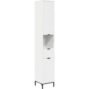 Bathroom Tall Cabinet White 31.5 x 33 x 190 cm Engineered wood vidaXL Bathroom Tall Cabinet White 31.5 x 33 x 190 cm Engineered wood vidaXL