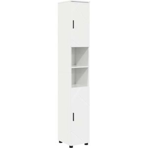 Bathroom Tall Cabinet High gloss white 30 x 35 x 192 cm vidaXL Bathroom Tall Cabinet High gloss white 30 x 35 x 192 cm vidaXL