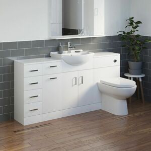 AQUARI Bathroom Vanity Unit Drawer Cabinet Laundry Storage Toilet Furniture Basin Sink AQUARI Bathroom Vanity Unit Drawer Cabinet Laundry Storage Toilet Furniture Basin Sink