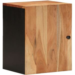 Bathroom Wall Cabinet 38x33x48 cm Solid Wood Acacia vidaXL Bathroom Wall Cabinet 38x33x48 cm Solid Wood Acacia vidaXL