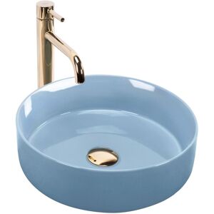 REA - Countertop Basin sami l.blue shiny REA - Countertop Basin sami l.blue shiny