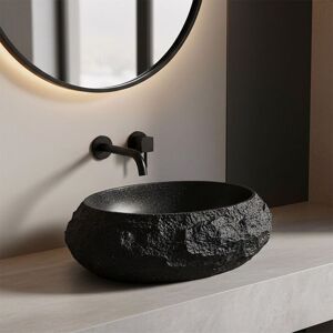 Countertop Washbasin Rea Mika Black Countertop Washbasin Rea Mika Black