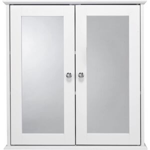 Croydex - Wooden Double Door Medicine Cabinet, 56 x 56cm- Ashby Croydex - Wooden Double Door Medicine Cabinet, 56 x 56cm- Ashby
