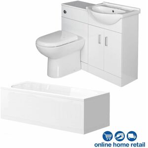 AQUARI Essence - Vanity Unit Bathroom Suite with 1050mm Vanity Unit AQUARI Essence - Vanity Unit Bathroom Suite with 1050mm Vanity Unit