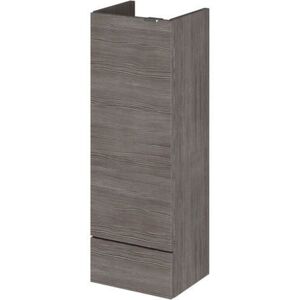 Hudson Reed - Fusion Compact Base Unit 300mm Wide - Anthracite Woodgrain Hudson Reed - Fusion Compact Base Unit 300mm Wide - Anthracite Woodgrain