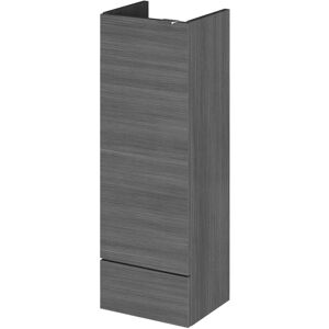 Hudson Reed - Fusion Compact Base Unit 300mm Wide - Anthracite Woodgrain Hudson Reed - Fusion Compact Base Unit 300mm Wide - Anthracite Woodgrain