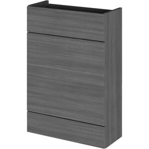 Hudson Reed Fusion Compact WC Unit 600mm Wide - Anthracite Woodgrain Hudson Reed Fusion Compact WC Unit 600mm Wide - Anthracite Woodgrain