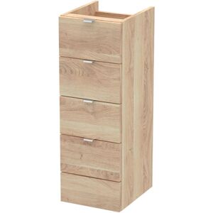 Hudson Reed Fusion Drawer Unit 300mm Wide - Bleached Oak Hudson Reed Fusion Drawer Unit 300mm Wide - Bleached Oak