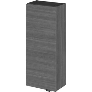 Fusion Wall Unit 300mm Wide - Anthracite Woodgrain - Hudson Reed Fusion Wall Unit 300mm Wide - Anthracite Woodgrain - Hudson Reed