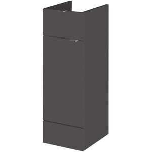 Hudson Reed - Fusion Base Unit with 1 Drawer 300mm Wide - Gloss Grey Hudson Reed - Fusion Base Unit with 1 Drawer 300mm Wide - Gloss Grey