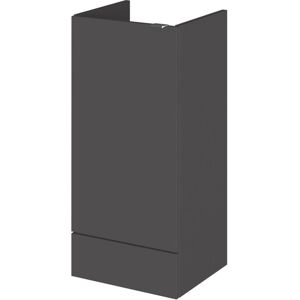 Fusion Base Unit 400mm Wide - Gloss Grey - Hudson Reed Fusion Base Unit 400mm Wide - Gloss Grey - Hudson Reed