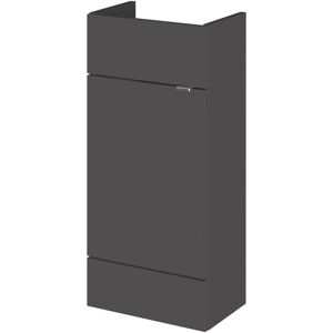 Hudson Reed - Fusion Vanity Unit 400mm Wide - Gloss Grey Hudson Reed - Fusion Vanity Unit 400mm Wide - Gloss Grey