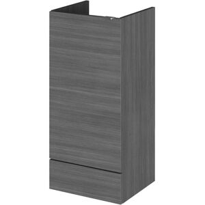 Hudson Reed - Fusion Base Unit 400mm Wide - Anthracite Woodgrain Hudson Reed - Fusion Base Unit 400mm Wide - Anthracite Woodgrain