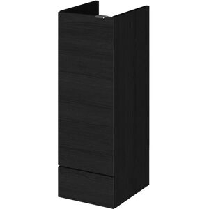 Hudson Reed - Fusion Base Unit 300mm Wide - Charcoal Black Woodgrain Hudson Reed - Fusion Base Unit 300mm Wide - Charcoal Black Woodgrain