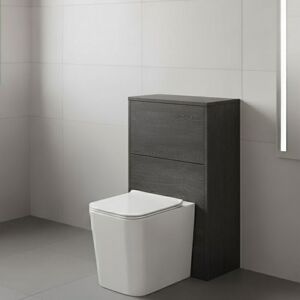 Juno wc Unit 500mm Wide - Graphite Grey - Hudson Reed Juno wc Unit 500mm Wide - Graphite Grey - Hudson Reed