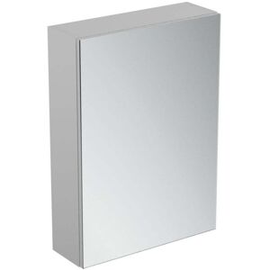 Ideal Standard - 1-Door Mirror Cabinet 500mm Wide - Aluminium Ideal Standard - 1-Door Mirror Cabinet 500mm Wide - Aluminium
