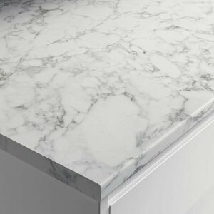 Wickes Laminate Marble Effect Worktop - Marmo Grigio 600mm x 28mm x 3m Wickes Laminate Marble Effect Worktop - Marmo Grigio 600mm x 28mm x 3m