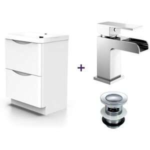 Nes Home - Merton Basin Vanity Unit Tap and Waste Set Nes Home - Merton Basin Vanity Unit Tap and Waste Set