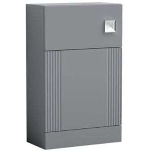 Nuie - Deco Back to Wall wc Unit 500mm Wide - Satin Grey Nuie - Deco Back to Wall wc Unit 500mm Wide - Satin Grey