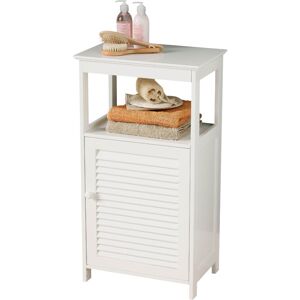 Premier Housewares - White Wood Floor Cabinet Premier Housewares - White Wood Floor Cabinet