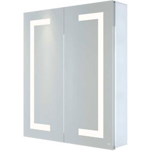 Rak Ceramics - rak Sagittarius 600mm x 700mm Bluetooth Illuminated led Mirrored Cabinet with Demister and Shaver Socket - RAKSAG5002 Rak Ceramics - rak Sagittarius 600mm x 700mm Bluetooth Illuminated led Mirrored Cabinet with Demister and Shaver Socket - RAKSAG5002