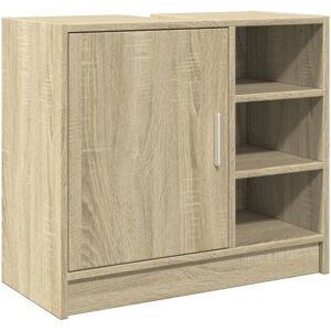 Sink Cabinet Sonoma Oak 63x29x55 cm Engineered Wood Vidaxl Sink Cabinet Sonoma Oak 63x29x55 cm Engineered Wood Vidaxl