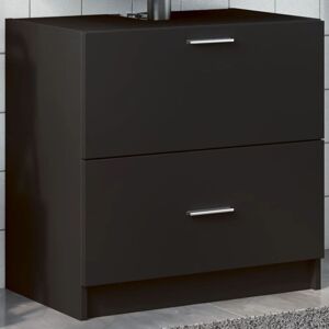 Sink Cabinet Black 59x37x59 cm Engineered Wood Vidaxl Sink Cabinet Black 59x37x59 cm Engineered Wood Vidaxl