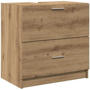 Sink Cabinet Artisan Oak 59 x 37 x 59 cm Engineered wood vidaXL Sink Cabinet Artisan Oak 59 x 37 x 59 cm Engineered wood vidaXL