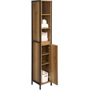 Sobuy - Bathroom Tall Cabinet Storage Cabinet Freestanding Cupboard,BZR62-PF Sobuy - Bathroom Tall Cabinet Storage Cabinet Freestanding Cupboard,BZR62-PF