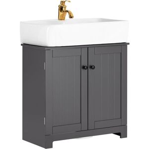 Under Sink Cabinet Bathroom Vanity Unit,BZR18-II-DG - Sobuy Under Sink Cabinet Bathroom Vanity Unit,BZR18-II-DG - Sobuy