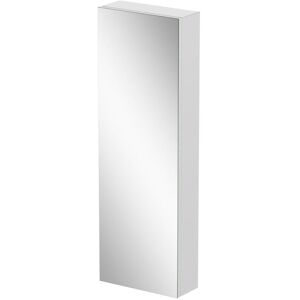 Aquari - Tall Single Door Bathroom Mirror Cabinet Cupboard Stainless Steel Wall Mounted Aquari - Tall Single Door Bathroom Mirror Cabinet Cupboard Stainless Steel Wall Mounted