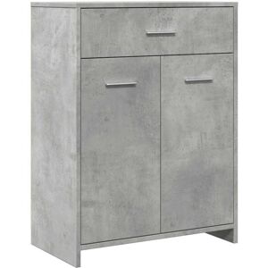 Bathroom Cabinet Concrete Grey 60x33x80 cm Engineered Wood Vidaxl Bathroom Cabinet Concrete Grey 60x33x80 cm Engineered Wood Vidaxl