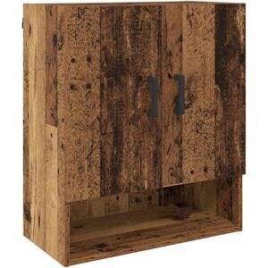 Wall Cabinet Old wood 60 x 31 x 70 cm Engineered wood Vidaxl Wall Cabinet Old wood 60 x 31 x 70 cm Engineered wood Vidaxl