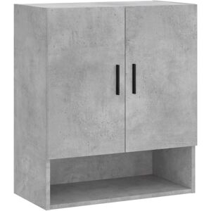 Vidaxl - Wall Cabinet Concrete Grey 60x31x70 cm Engineered Wood Vidaxl - Wall Cabinet Concrete Grey 60x31x70 cm Engineered Wood
