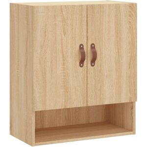 vidaXL Sonoma Oak Wall Cabinet - Storage Organizer vidaXL Sonoma Oak Wall Cabinet - Storage Organizer