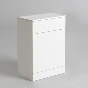 NES HOME White Bathroom Back To Wall wc Unit W500mm x D300mm NES HOME White Bathroom Back To Wall wc Unit W500mm x D300mm