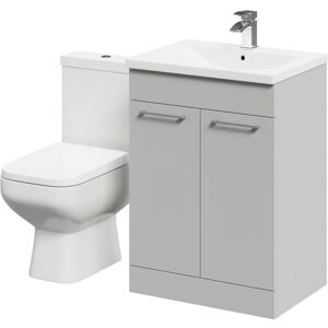 Wholesale Domestic Turin Gloss Grey Pearl 600mm Floor Standing Vanity Unit and Toilet Suite with 1 Tap Hole Basin and 2 Doors with Polished Chrome Wholesale Domestic Turin Gloss Grey Pearl 600mm Floor Standing Vanity Unit and Toilet Suite with 1 Tap Hole Basin and 2 Doors with Polished Chrome