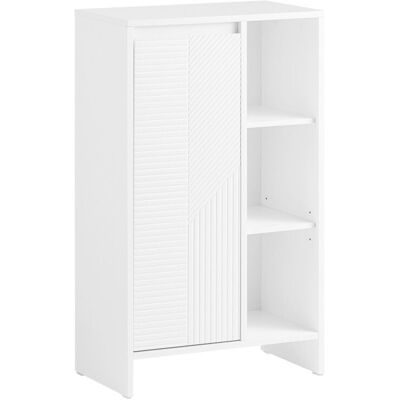 SoBuy White Laundry Cabinet with Adjustable Shelves - Laundry Storage Furniture SoBuy White Laundry Cabinet with Adjustable Shelves - Laundry Storage Furniture