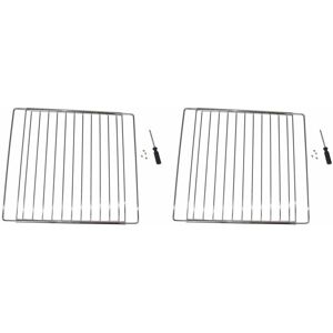 UFIXT 2x Universal Indesit Adjustable Oven Cooker Shelf Rack Grill 350mm To 550mm