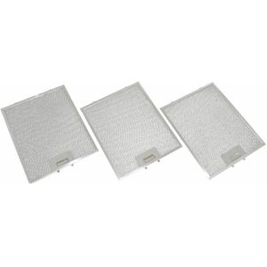 UFIXT 3 x Belling Universal 320 x 260 mm Metal Cooker Hood grease filter