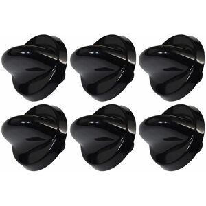 UFIXT Belling 300 Series Compatible Black Oven Cooker Hob Control Knob Pack of 6