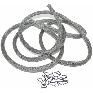 UFIXT Replacement Creda Jackson Oven Cooker Door Gasket Seal With Fixing Clips