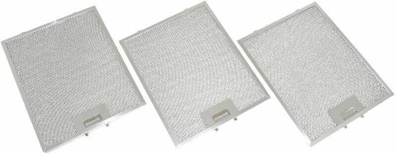 UFIXT 3 x Candy Universal 320 x 260 mm Metal Cooker Hood grease filter