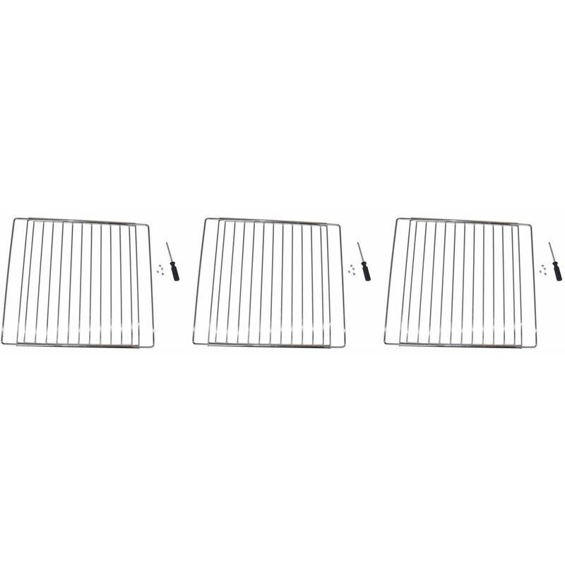 Ufixt - 3 x Universal Oven Cooker Grill Shelf Grid Rack Fits Creda