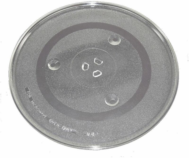 UFIXT Microwave Glass Turntable 315mm Fits Hotpoint and Indesit Universal